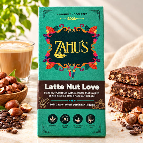 Latte Nut Love Chocolate Bar 50g