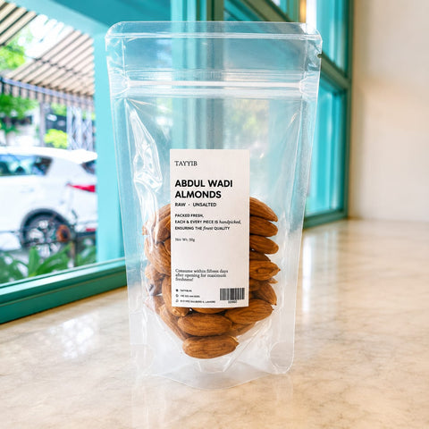 Abdul Wadi Almonds 50g - Tayyib Store - TAYYIB - Lahore