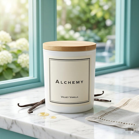 Alchemy Velvet Vanilla Candle - Tayyib Store - ALCHEMY - Lahore