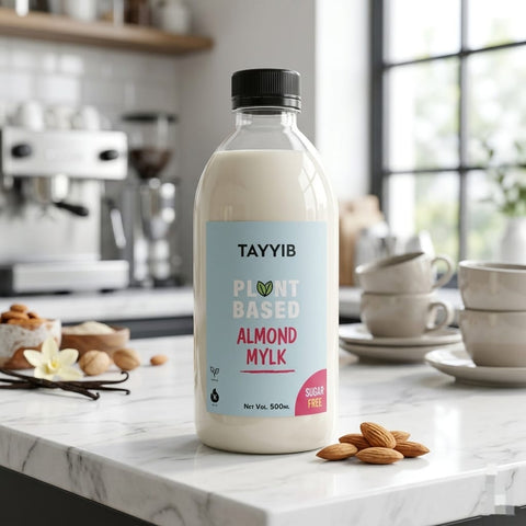 Almond Milk 500ml - Tayyib Store - Tayyib Foods - Lahore