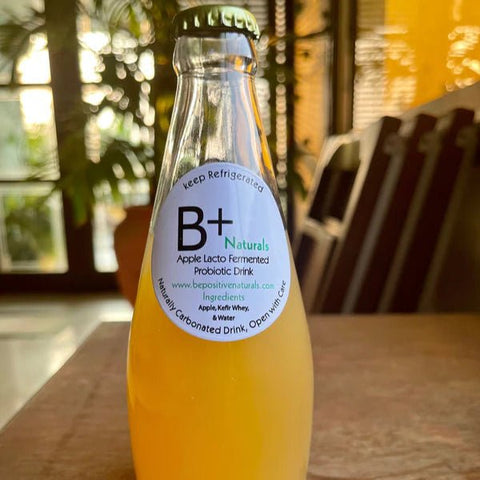 Artisanal Apple Soda - Tayyib Store - B Positive Naturals - Lahore