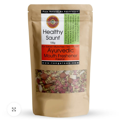 Ayurvedic Mouth Freshener 100g - Tayyib Store - Tangeloes - Lahore
