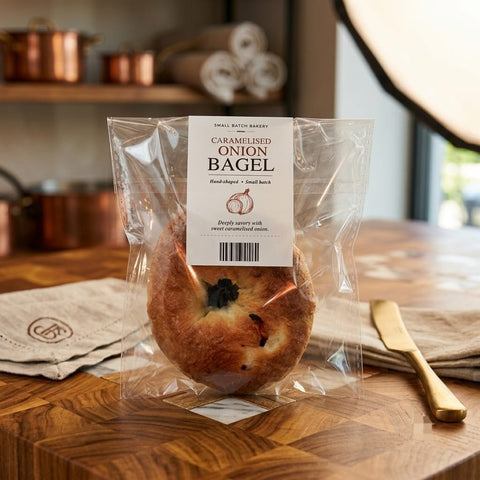 Caramelised Onion Bagel - Tayyib Store - TAYYIB - Lahore