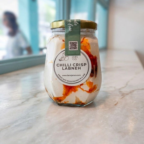 Chilli Crisp Labneh - Tayyib Store - Farm Jars Co. - Lahore
