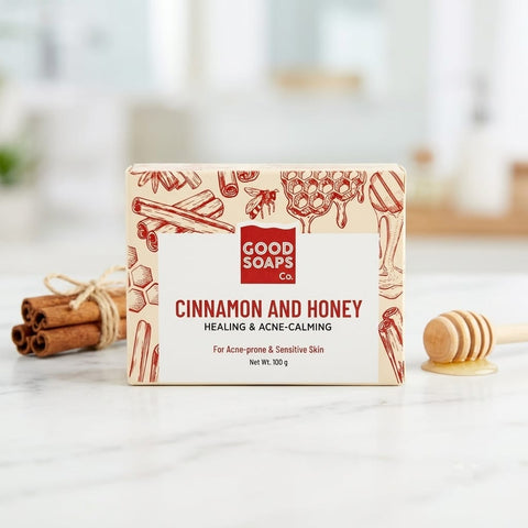 Cinnamon & Honey Soap 100g - Tayyib Store - GOOD SOAPS Co. - Lahore