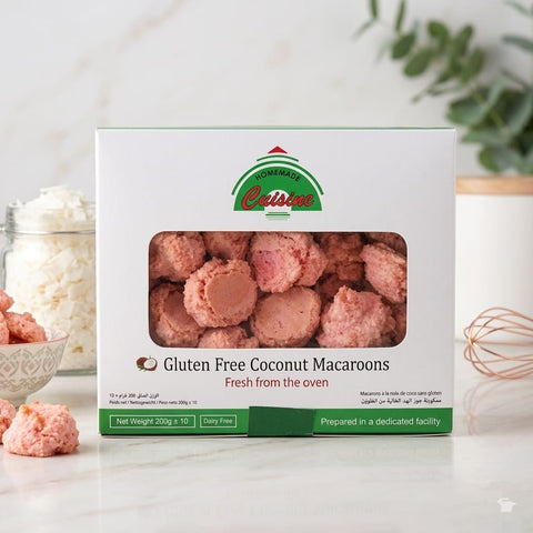 Coconut Macaroons Gluten Free 200g - Tayyib Store - Homemade Cuisine - Lahore