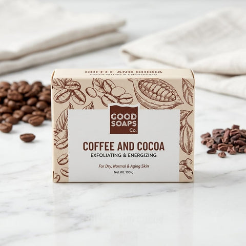 Coffee & Cocoa Soap 100g - Tayyib Store - GOOD SOAPS Co. - Lahore