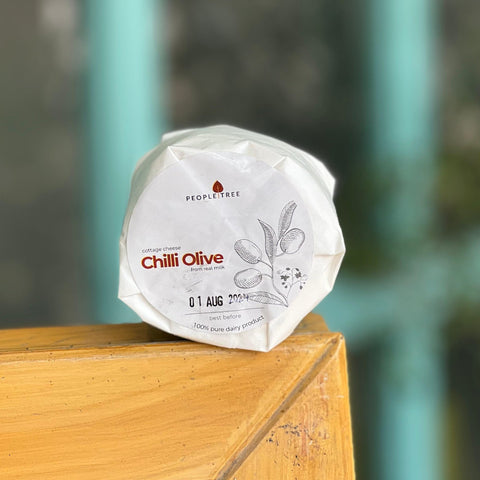 Cottage Cheese (Chilli Olive) 170g - Tayyib Store - People Tree - Lahore