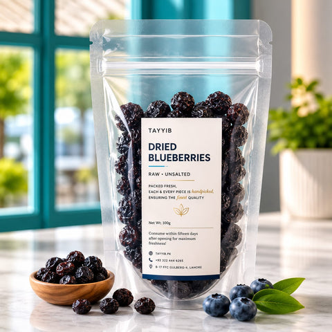 Dried Blueberries 100g - Tayyib Store - TAYYIB - Lahore