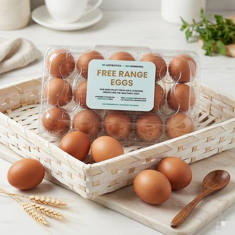 Free Range Eggs - Tayyib Store - Tayyib Foods - Lahore