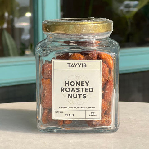 Honey Roasted Nuts (Plain) 140g - Tayyib Store - Tayyib Foods - Lahore
