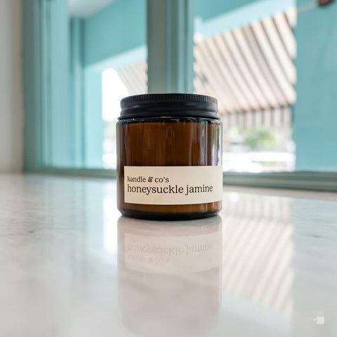 Honeysuckle Jasmine Candle - Tayyib Store - Kandle & Co's - Lahore