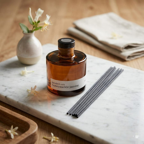 Honeysuckle Jasmine Diffuser - Tayyib Store - Kandle & Co's - Lahore