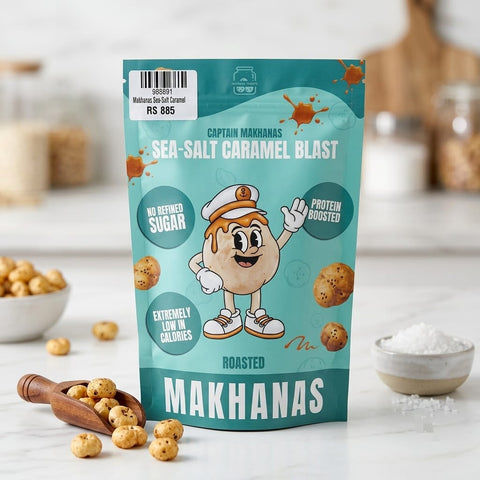 Makhanas Sea-Salt Caramel - Tayyib Store - Mayfair Treats - Lahore