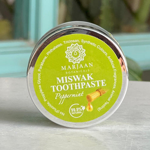 Miswak Toothpaste 30g - Tayyib Store - Marjaan Botanicals - Lahore
