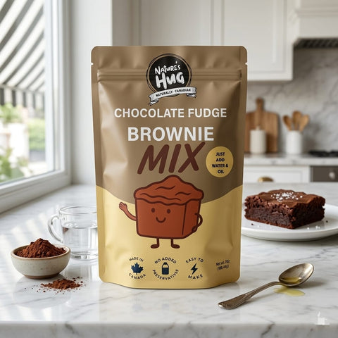 NH Chocolate Fudge Brownie Mix 198g - Tayyib Store - Nature's Hug - Lahore