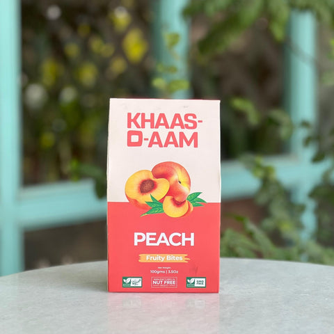 Peach Fruity Bites 100g - Tayyib Store - Khaas O Aam - Lahore