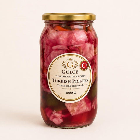 Turkish Pickles 1000g - Tayyib Store - Gulce - Lahore