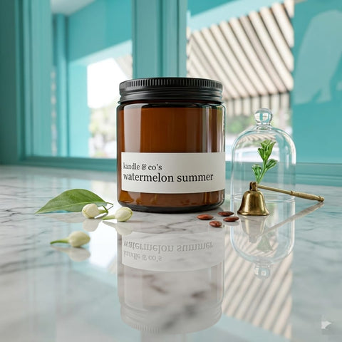 Watermelon Summer Candle - Tayyib Store - Kandle & Co's - Lahore
