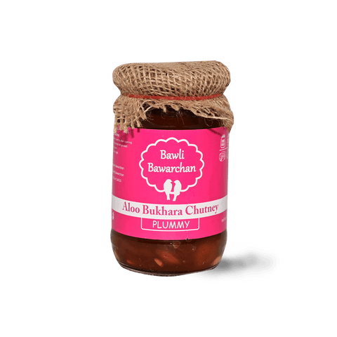 Aloo Bukhara Chutney 400g - TAYYIB - Bawli Bawarchan - Lahore