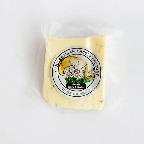 Artisan Cheese Gouda (Herb & Garlic) 150g - TAYYIB - Artisan Cheese - Lahore