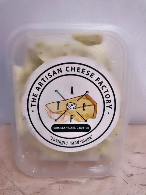 Artisan Parmesan Garlic Butter 200g - TAYYIB - Artisan Cheese - Lahore