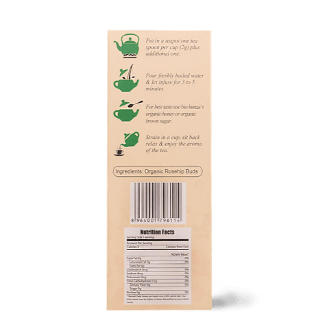 Bio Hunza Rose Hip Tea 25g - TAYYIB - Bio Hunza - Lahore