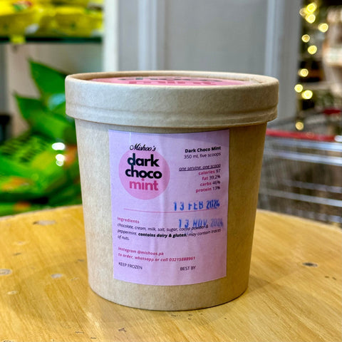 Dark Choco Mint 350ml - Tayyib Store - Mishoo's - Lahore