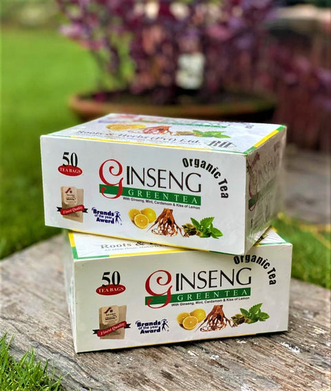 Ginseng Green Tea - TAYYIB - Roots & Herbs - Lahore
