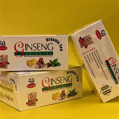 Ginseng Green Tea - TAYYIB - Roots & Herbs - Lahore