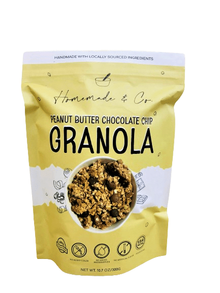 HMC Granola (Peanut Butter Chocolate Chip) 300g - TAYYIB - Homemade & Co. - Lahore