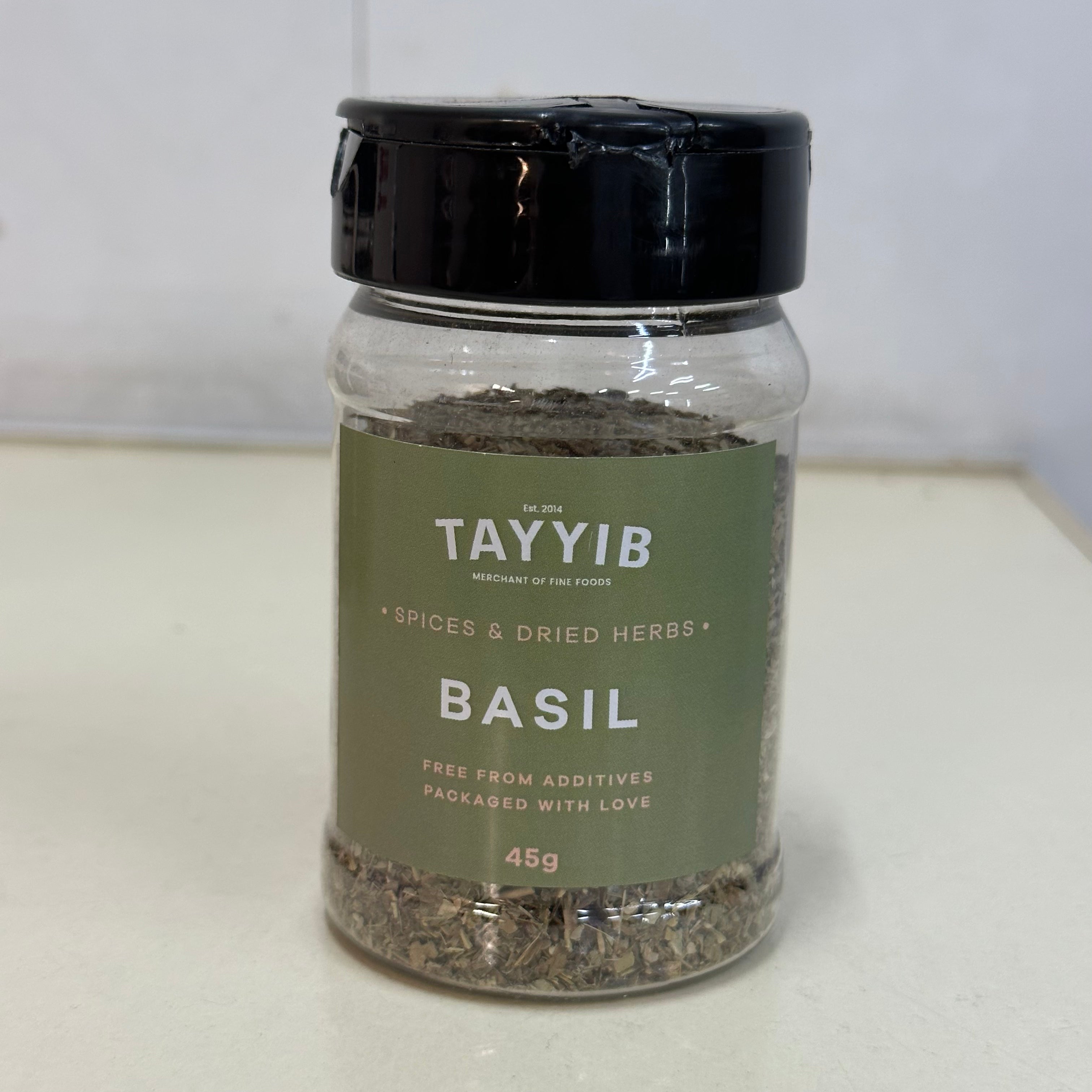 Dried Basil 45g Tayyib Store