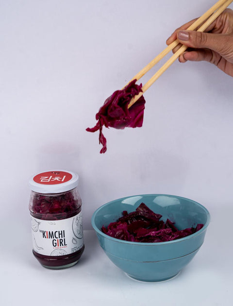 Kimchi Purple Cabbage - TAYYIB - The Kimchi Girl - Lahore