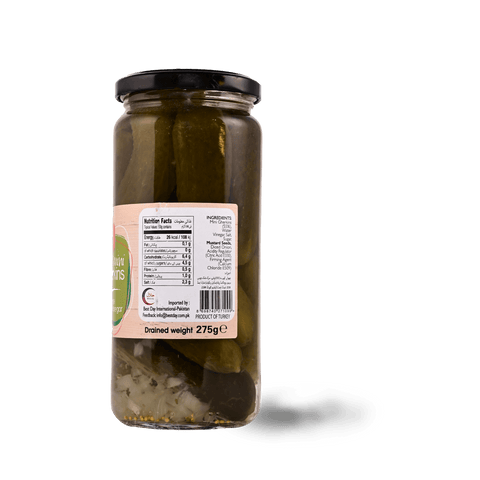 Mini Gherkins 500g - TAYYIB - Best Day - Lahore