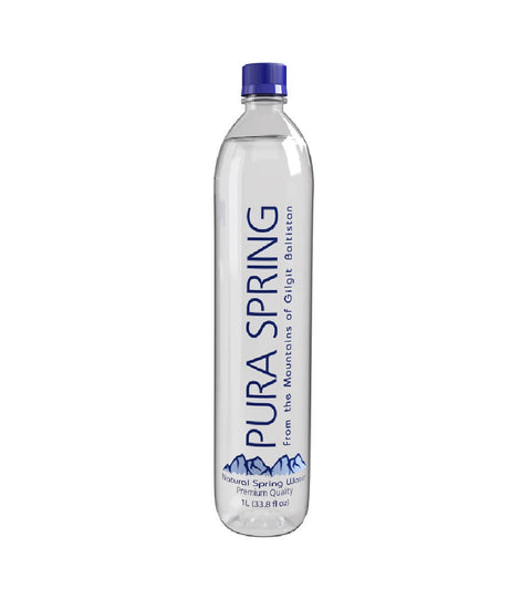 Natural Spring Water 1000ml - TAYYIB - Pura Spring - Lahore
