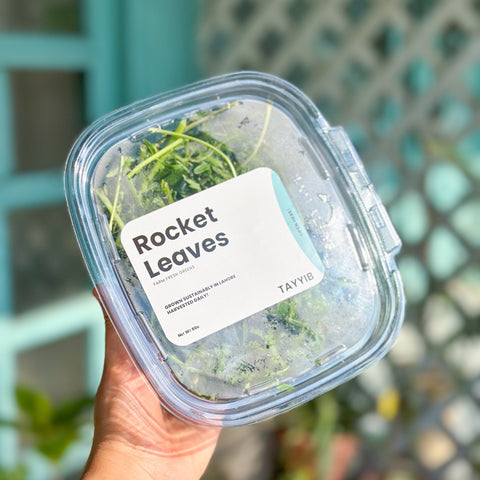 Rocket Leaves 50g - Tayyib Store - Tayyib Foods - Lahore
