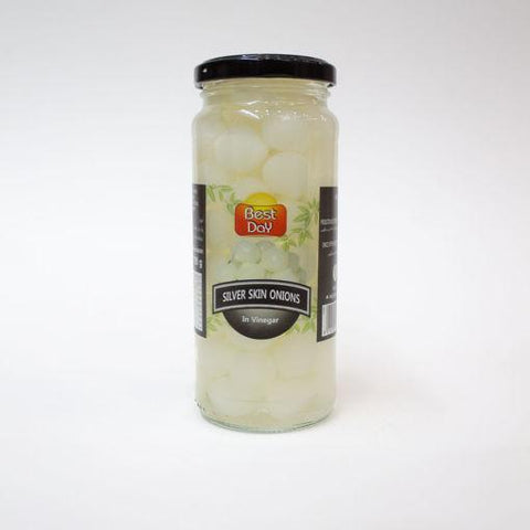 Silver Skin Onions in Vinegar 340g - TAYYIB - Best Day - Lahore