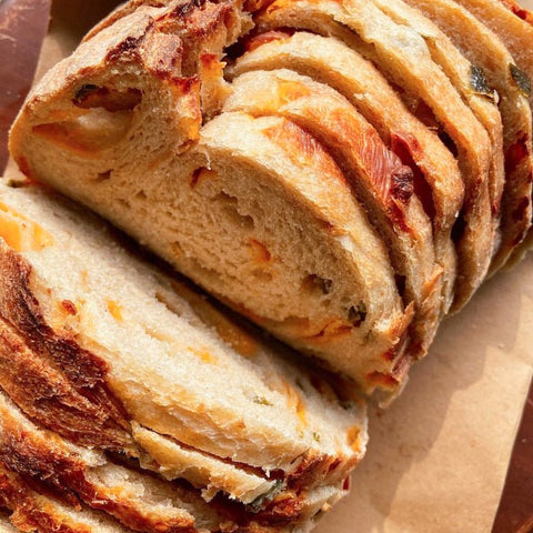 Sourdough Bread (Cheese Jalapeno) - TAYYIB - Crumbs The Bakers - Lahore