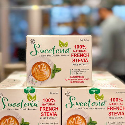 Sweetevia Sachet 100s - TAYYIB - SPL Healthcare - Lahore