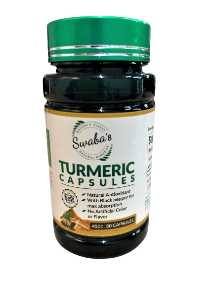 Turmeric Capsules - TAYYIB - Swaba's - Lahore