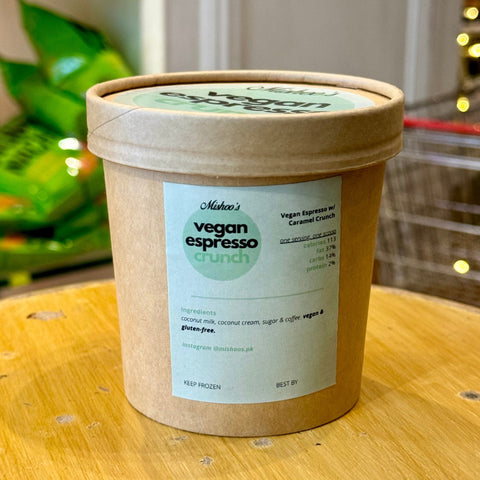 Vegan Espresso Crunch - Tayyib Store - Mishoo's - Lahore