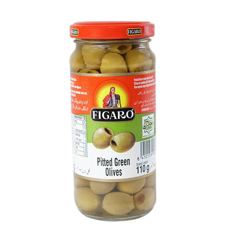 Pitted Green Olives 240g