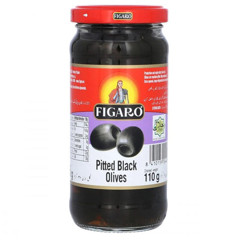 Pitted Black Olives 240g