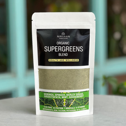 Organic Supergreens Blend 120g