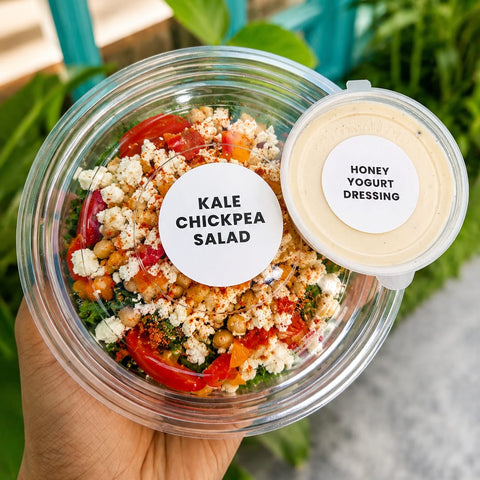 Kale Chickpea Salad