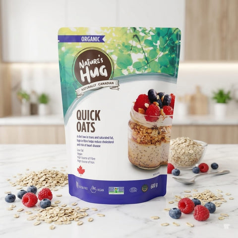 NH Organic Quick Oats 600g