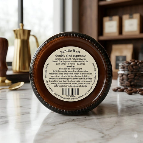 Double Shot Espresso Candle