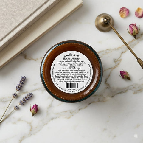 Flower Bouquet Candle