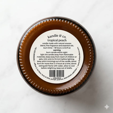 Tropical Peach Candle