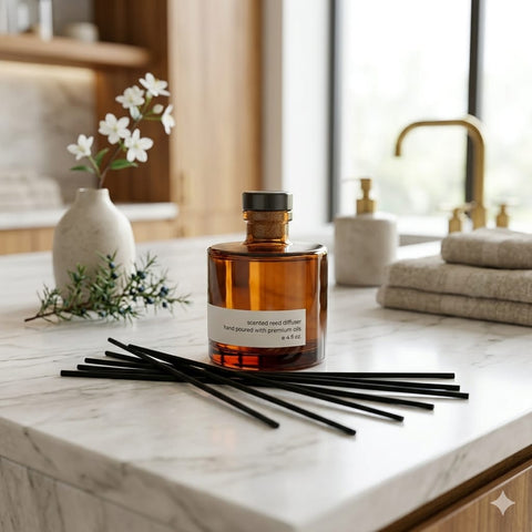 Burning Firewood Diffuser